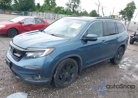 2021 Honda Pilot Awd Special Edition из США, поврежденный, VIN 5FNYF6H20MB014319